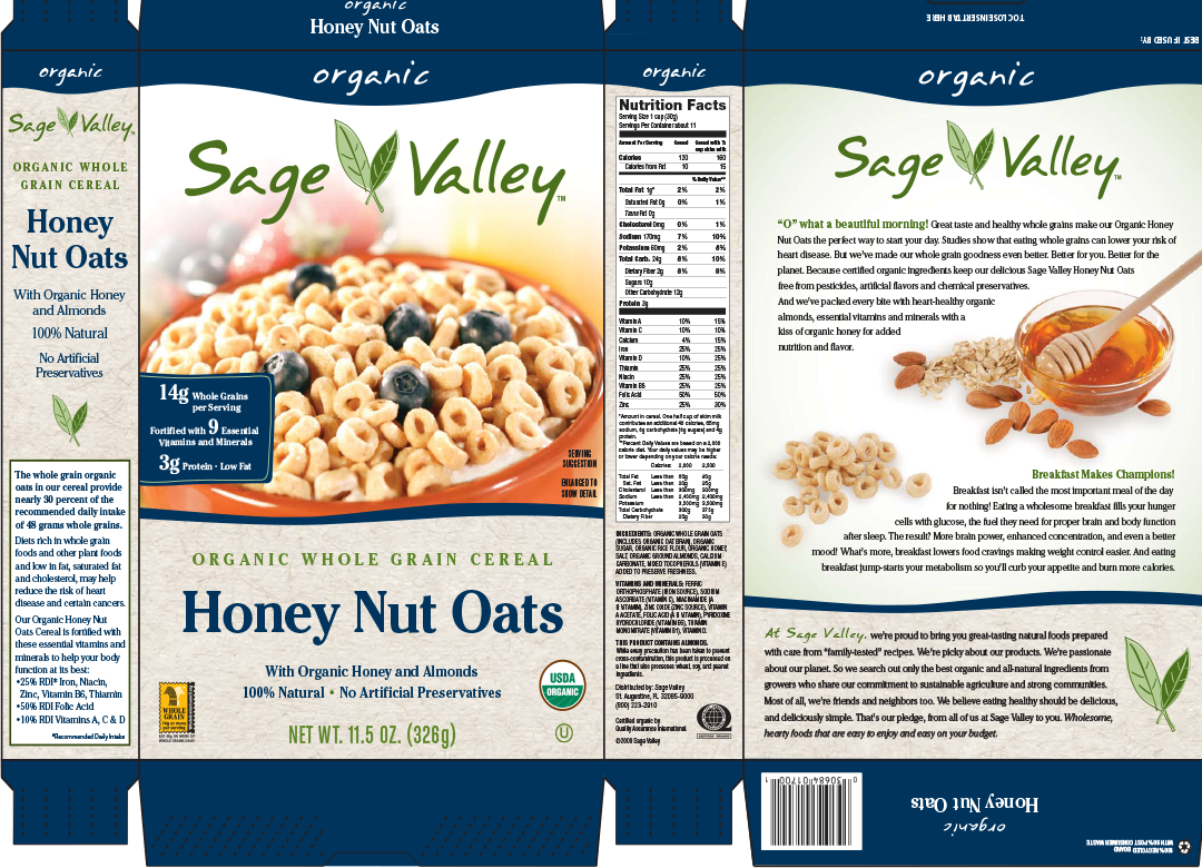 Cereal Package for Tree Of Life Organic Foods - Copywriting by Julie Boton